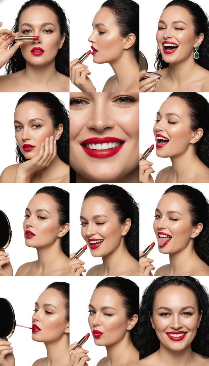 ИИ-фотосессия — Red Lips
