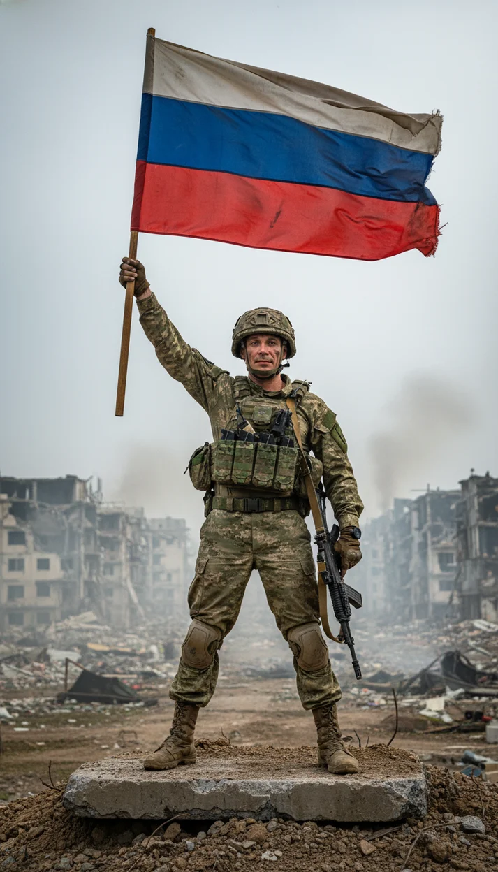 ИИ-фото — Военная работа