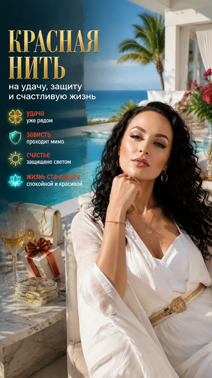 Красная нить — на удачу, защиту и счастливую жизнь