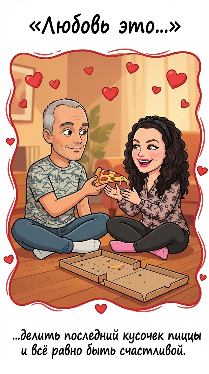 ИИ-фотосессия — Love is
