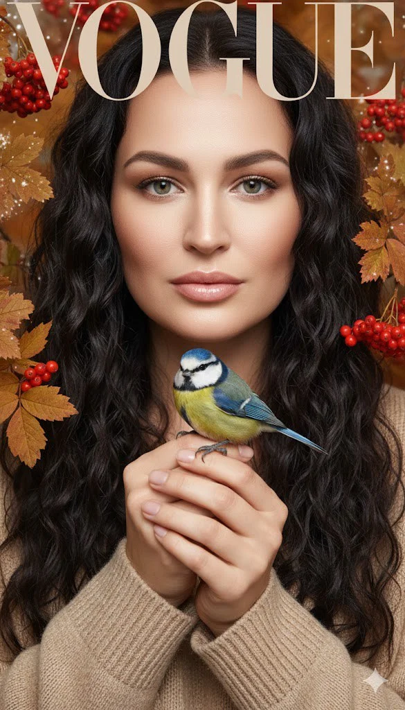 ИИ-фотосессия — Осенний Vogue
