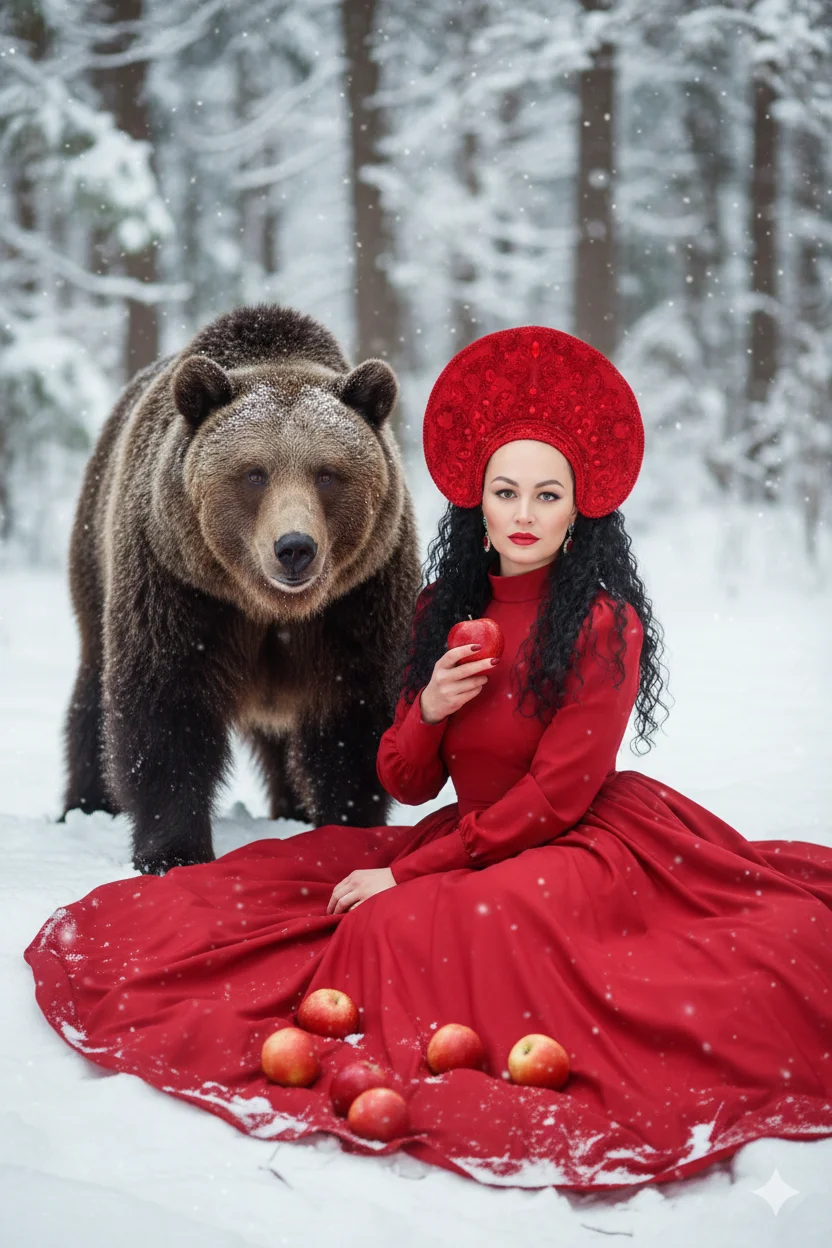 ИИ-фотосессия — Русская Зима