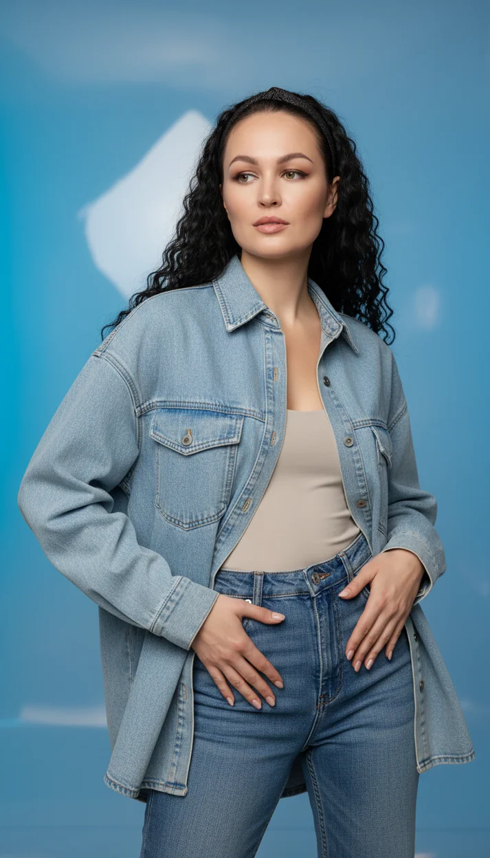 ИИ-фото — Неон и Casual