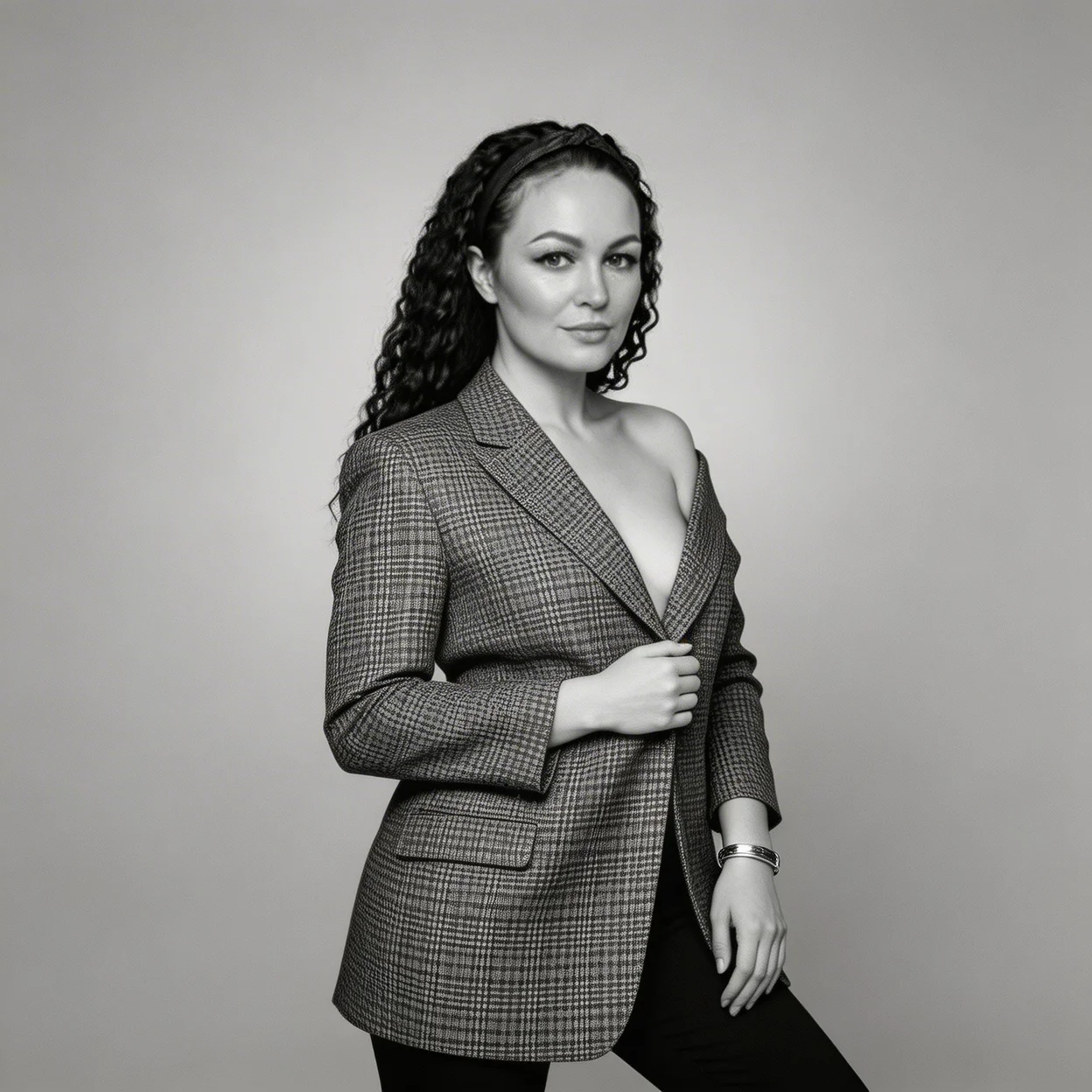 ИИ-фотосессия — Ч/Б Fashion